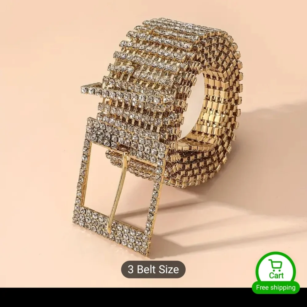 rinestone belt